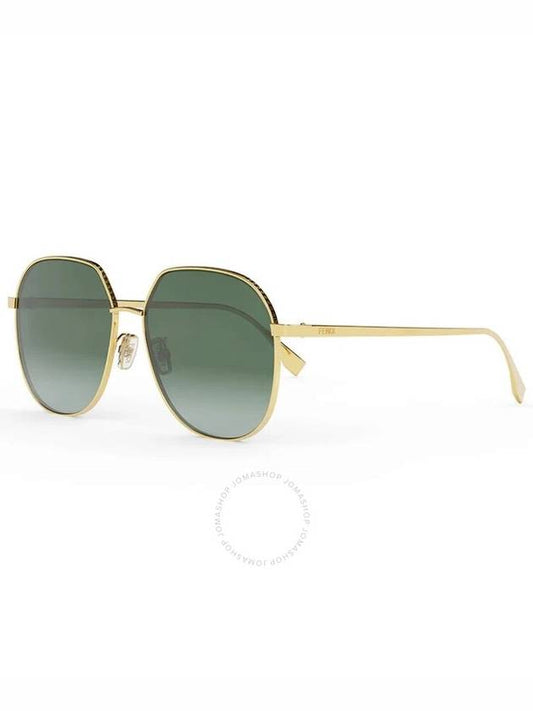 Fendi Fendi Green Gradient Pilot Men's Sunglasses FE40069U 30P 59