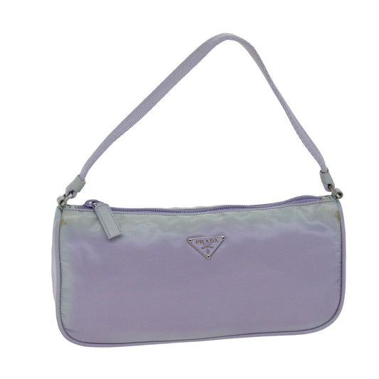 PRADA Pouch Nylon Purple  78772