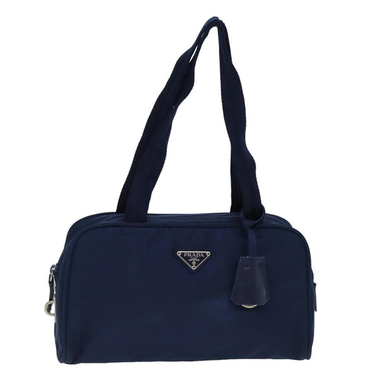 PRADA Hand Bag Nylon Navy  78803