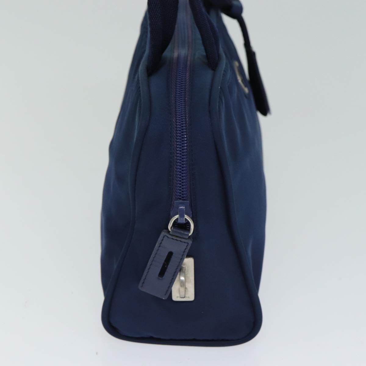 PRADA Hand Bag Nylon Navy  78803