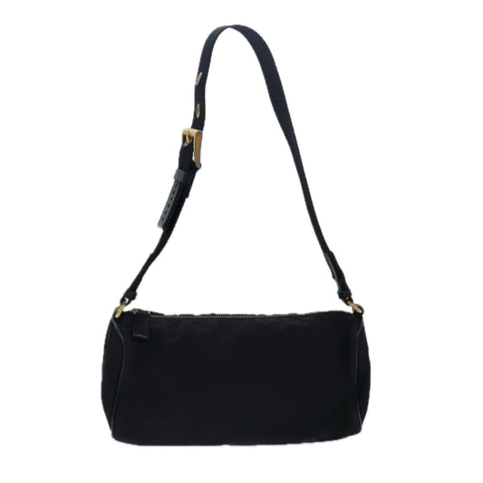 PRADA Shoulder Bag Nylon Black  78804