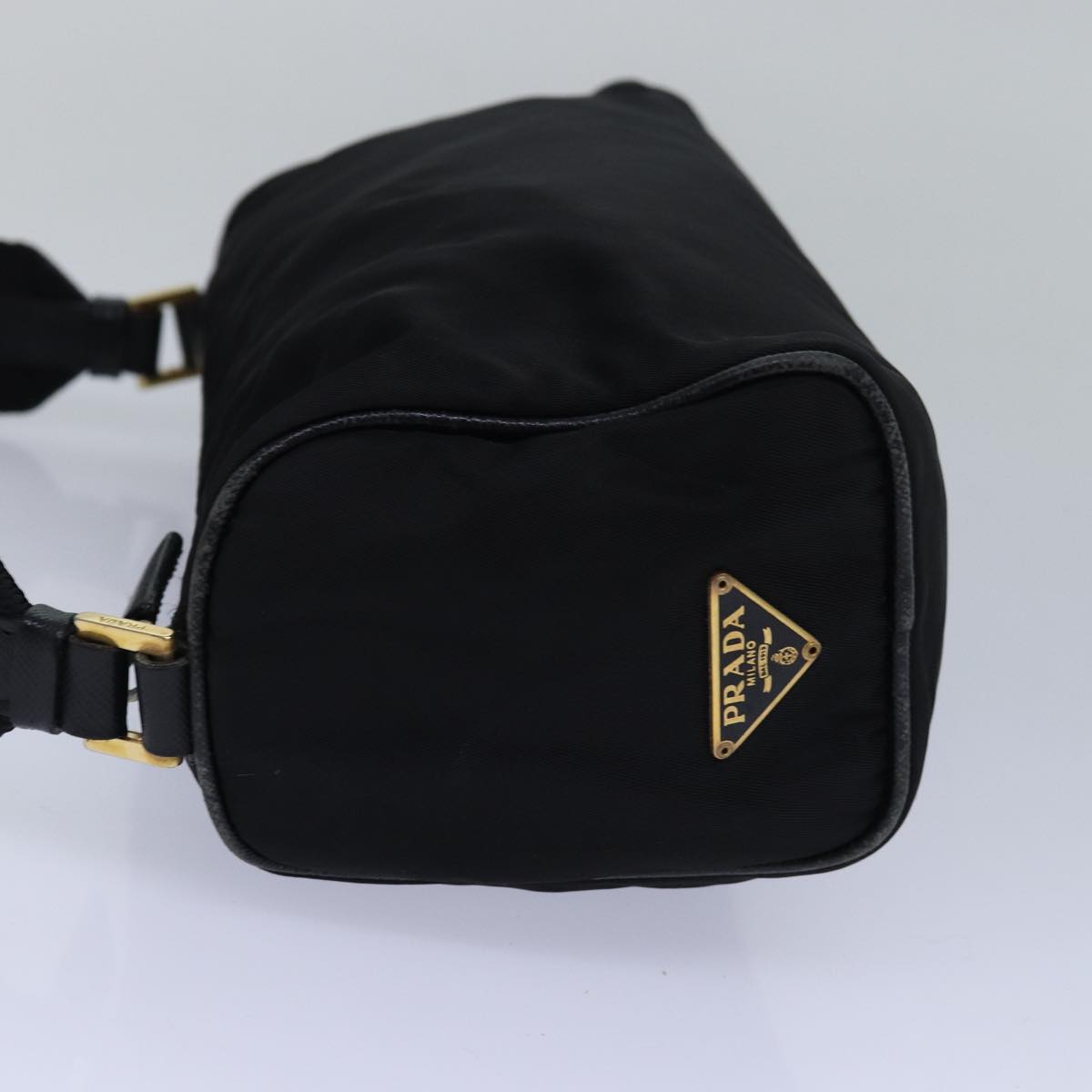 PRADA Shoulder Bag Nylon Black  78804