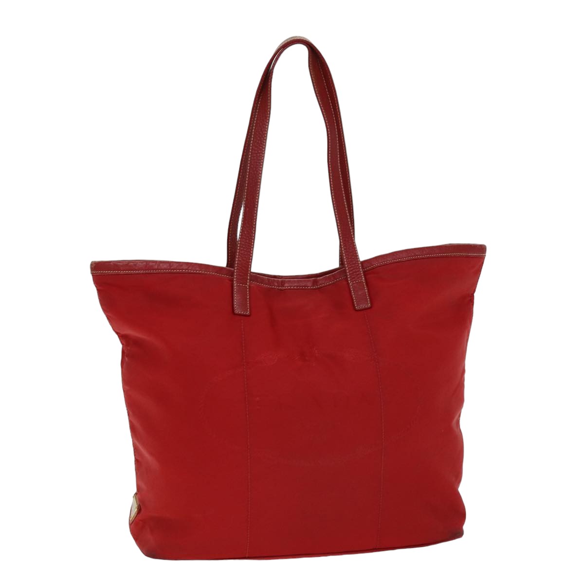 PRADA Tote Bag Nylon Red  78807