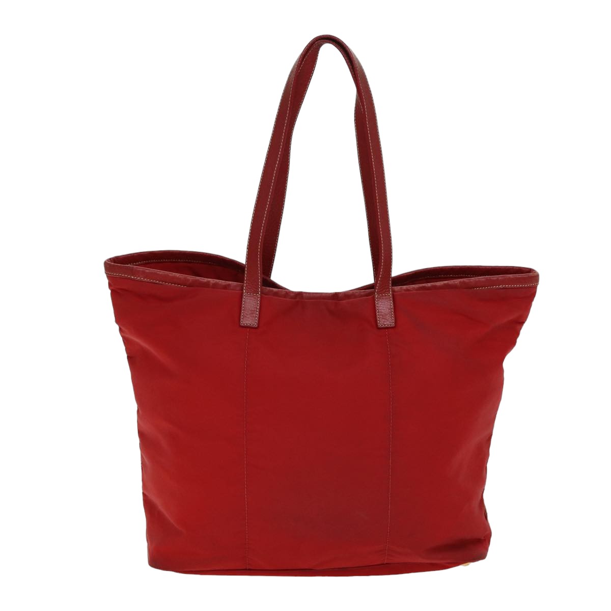 PRADA Tote Bag Nylon Red  78807