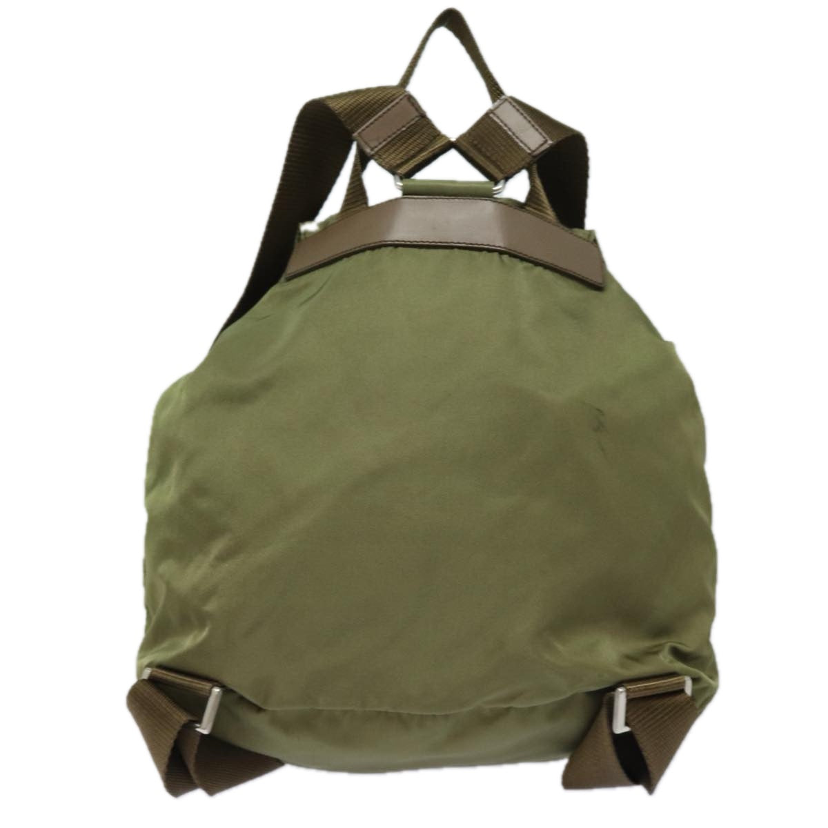 PRADA Shoulder Bag Nylon Khaki  78808