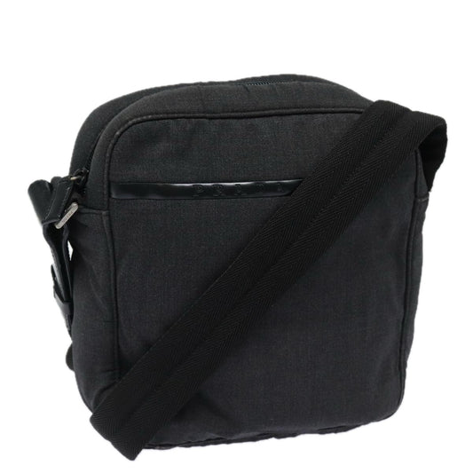 PRADA Shoulder Bag Nylon Black  78818