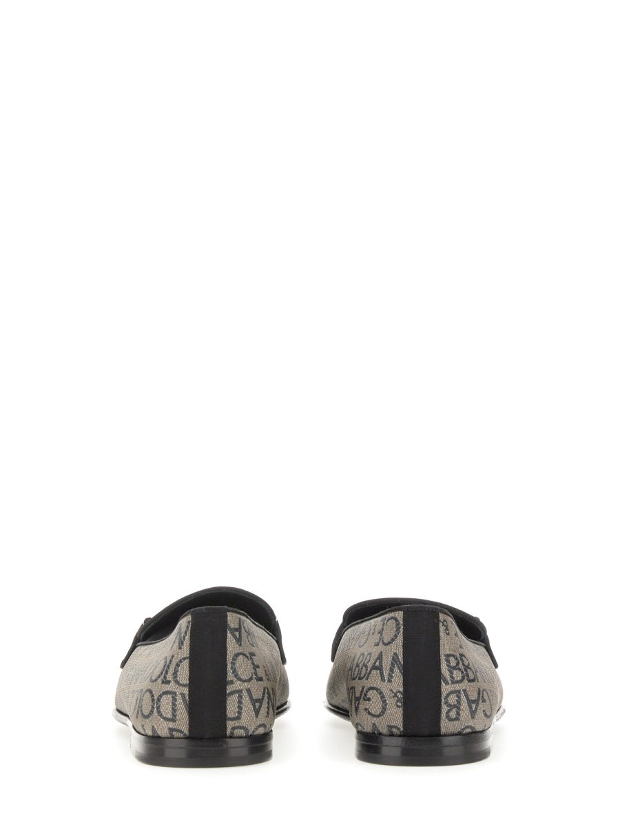 Dolce & Gabbana Men Jacquard Slipper
