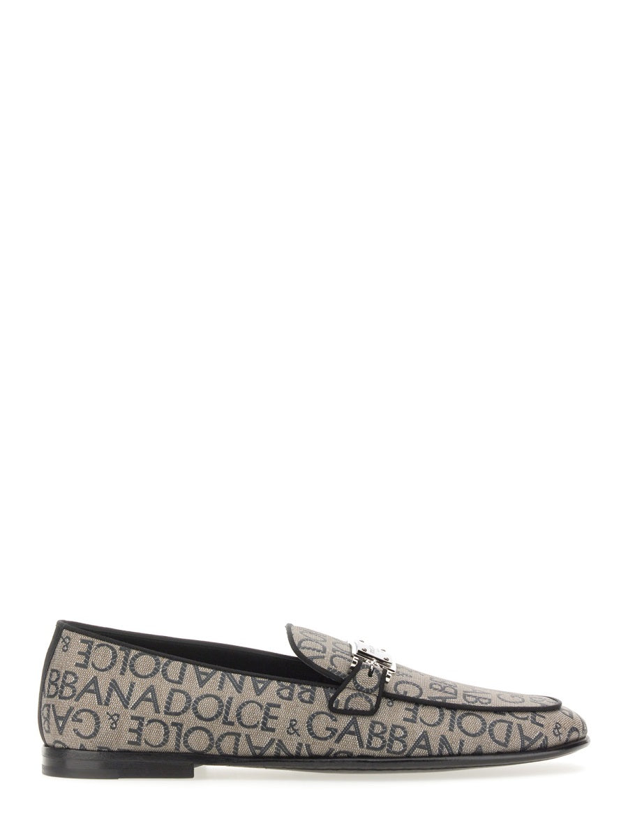 Dolce & Gabbana Men Jacquard Slipper