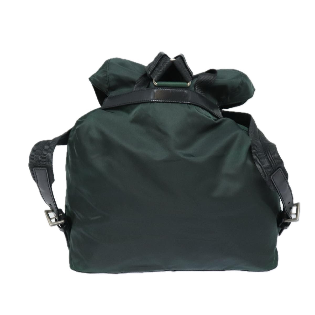PRADA Backpack Nylon Khaki  78912
