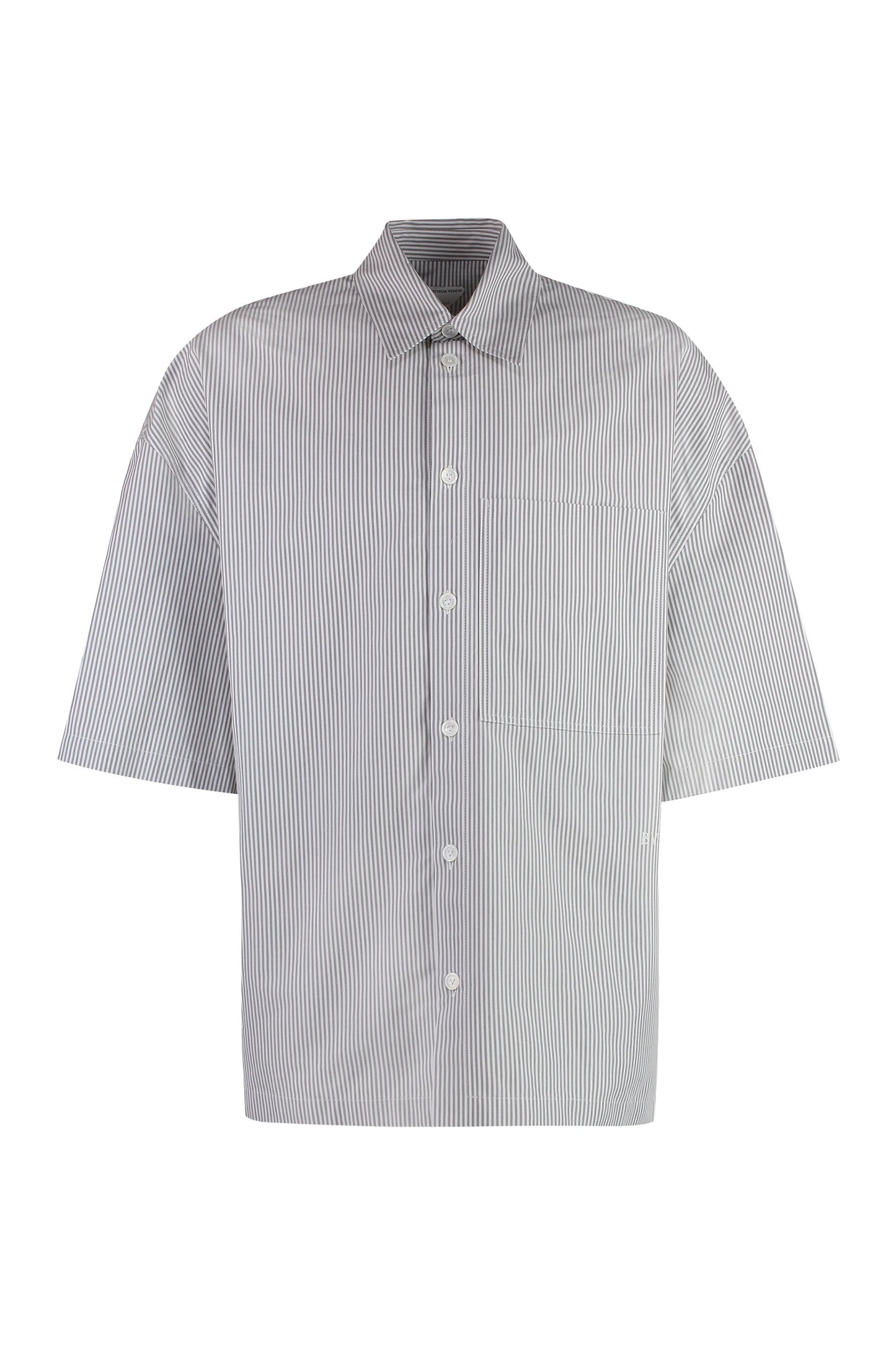 BOTTEGA VENETA Embroidered Poplin Shirt for Men - SS24