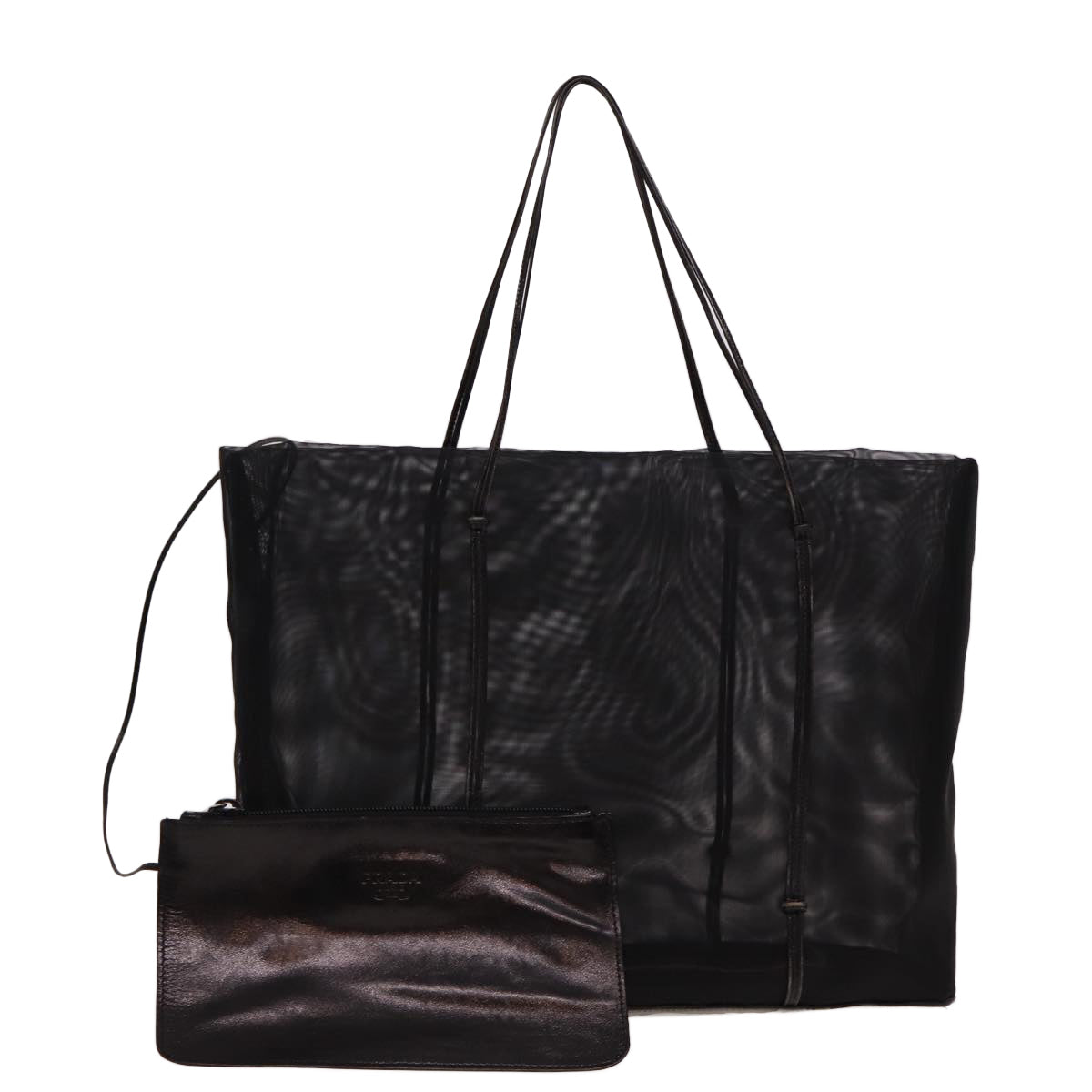 PRADA Shoulder Bag Nylon Black  78959