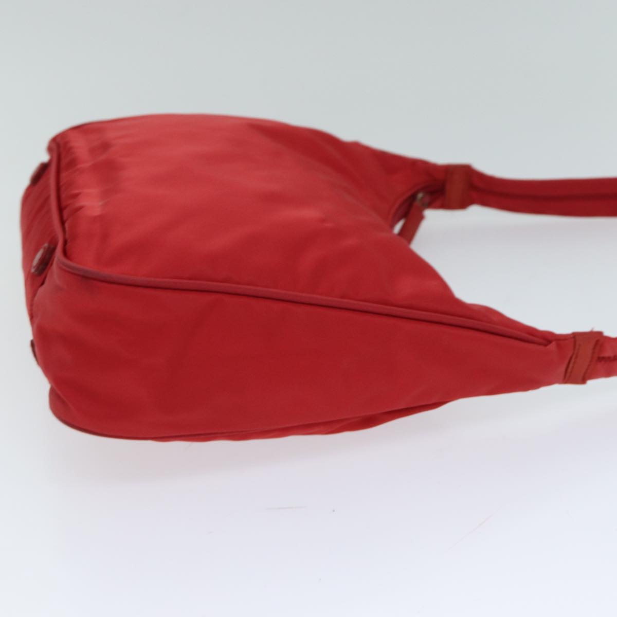 PRADA Shoulder Bag Nylon Red  78961
