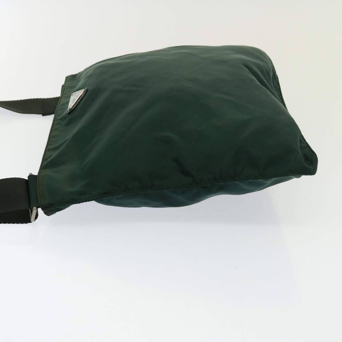 PRADA Shoulder Bag Nylon Khaki  78962