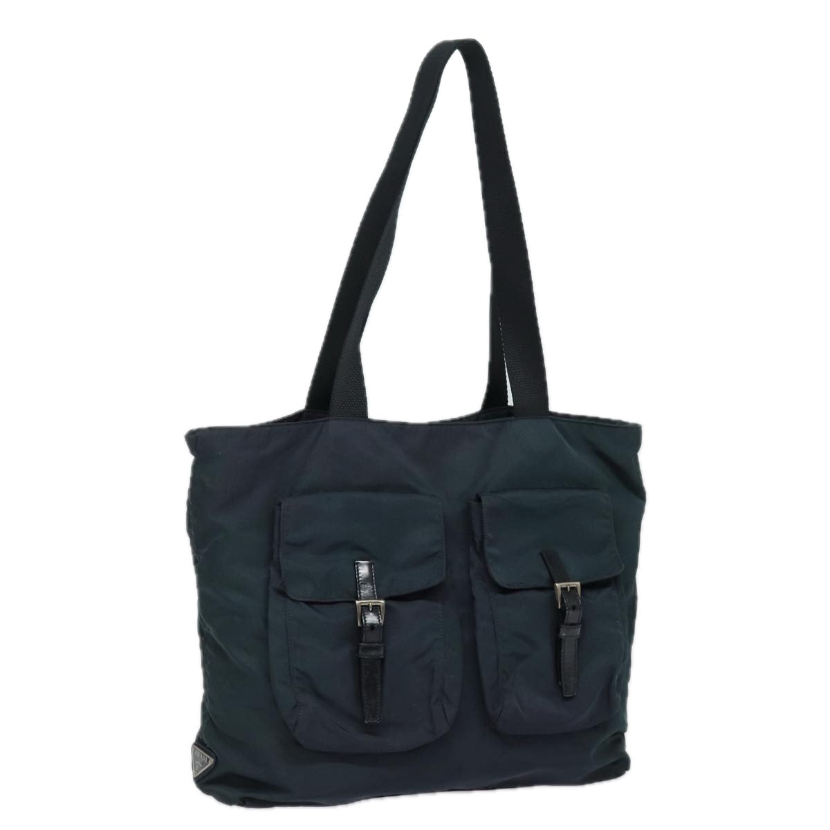 PRADA Tote Bag Nylon Navy  78964