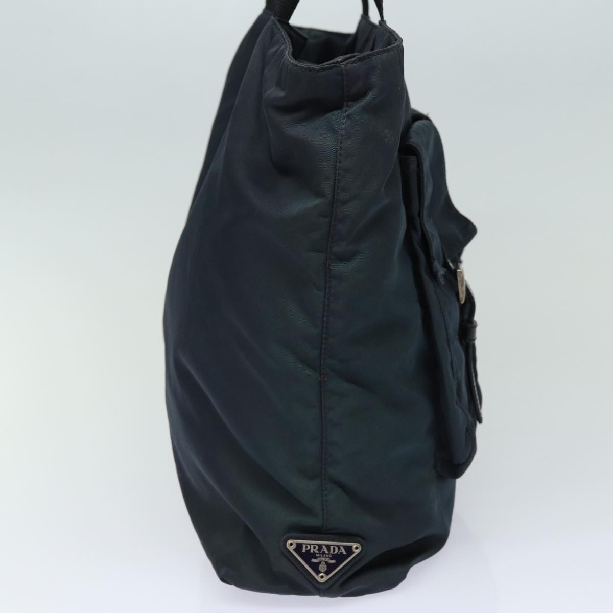 PRADA Tote Bag Nylon Navy  78964