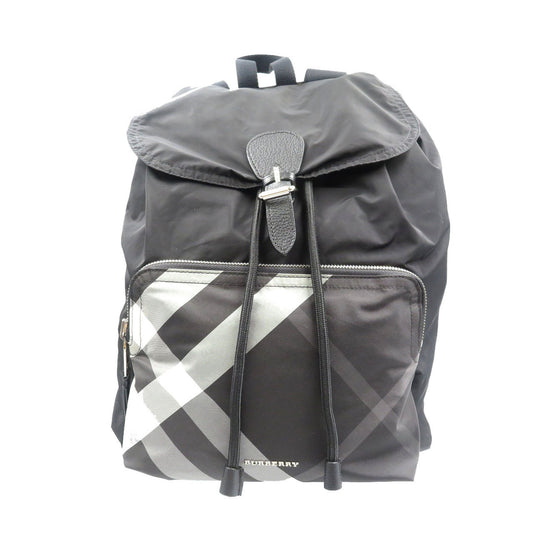 Burberry  Nylon Leather Backpack ()