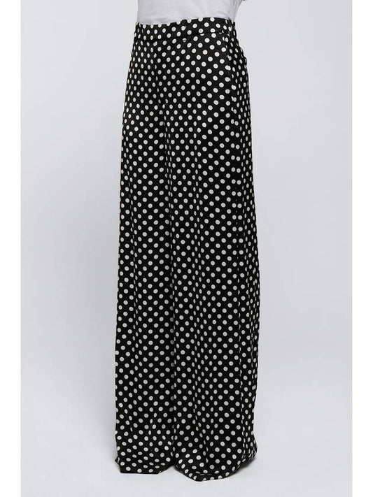 Saint Laurent Satin Dot Trousers 744389Y6G761095 B0270441252