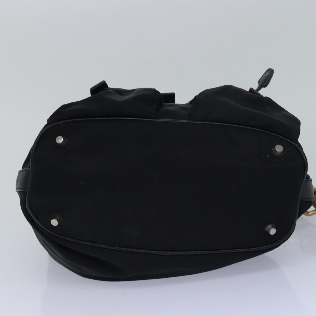 PRADA Shoulder Bag Nylon Black  79143