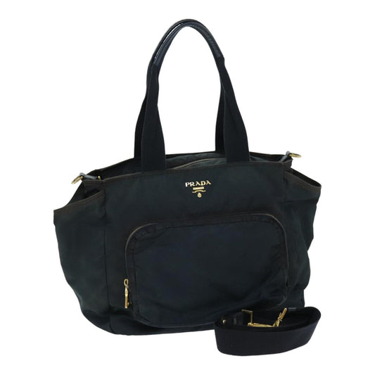 PRADA Tote Bag Nylon 2way Green  79146