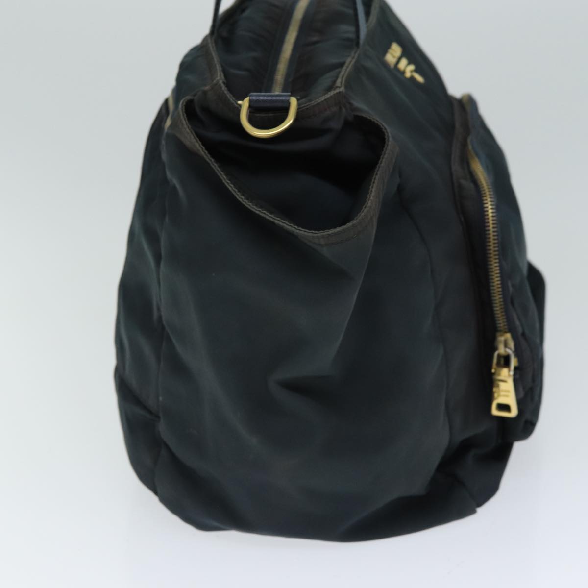 PRADA Tote Bag Nylon 2way Green  79146