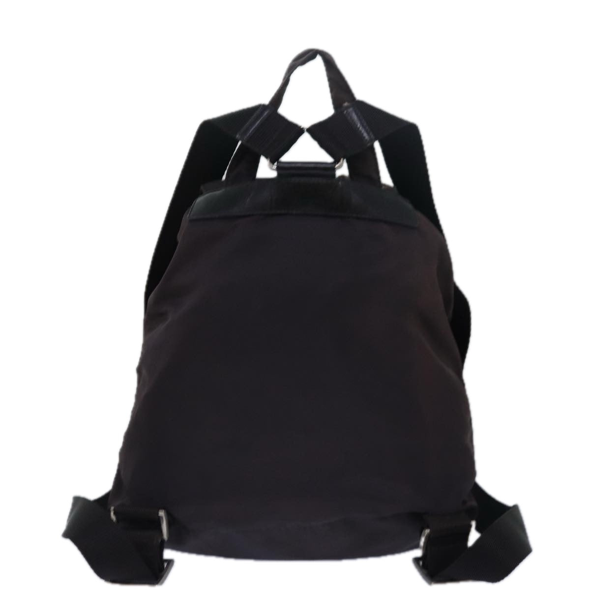 PRADA Backpack Nylon Brown  79149