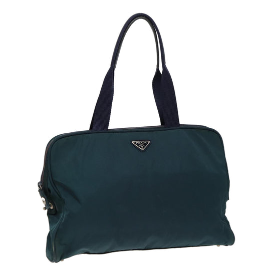 PRADA Hand Bag Nylon Green  79152