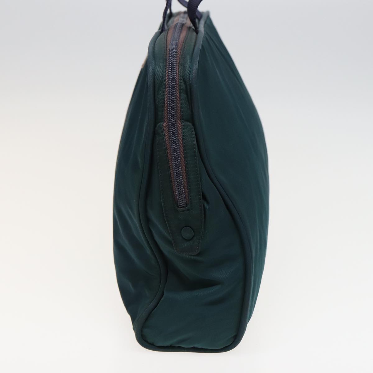PRADA Hand Bag Nylon Green  79152