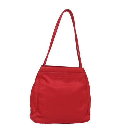PRADA Shoulder Bag Nylon Red  79155