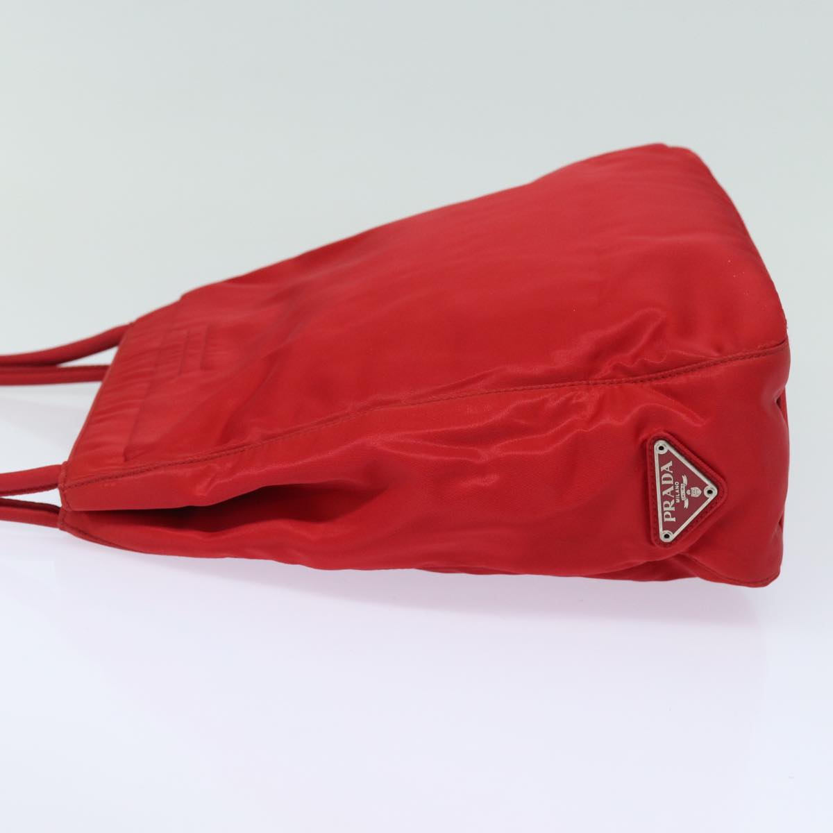 PRADA Shoulder Bag Nylon Red  79155