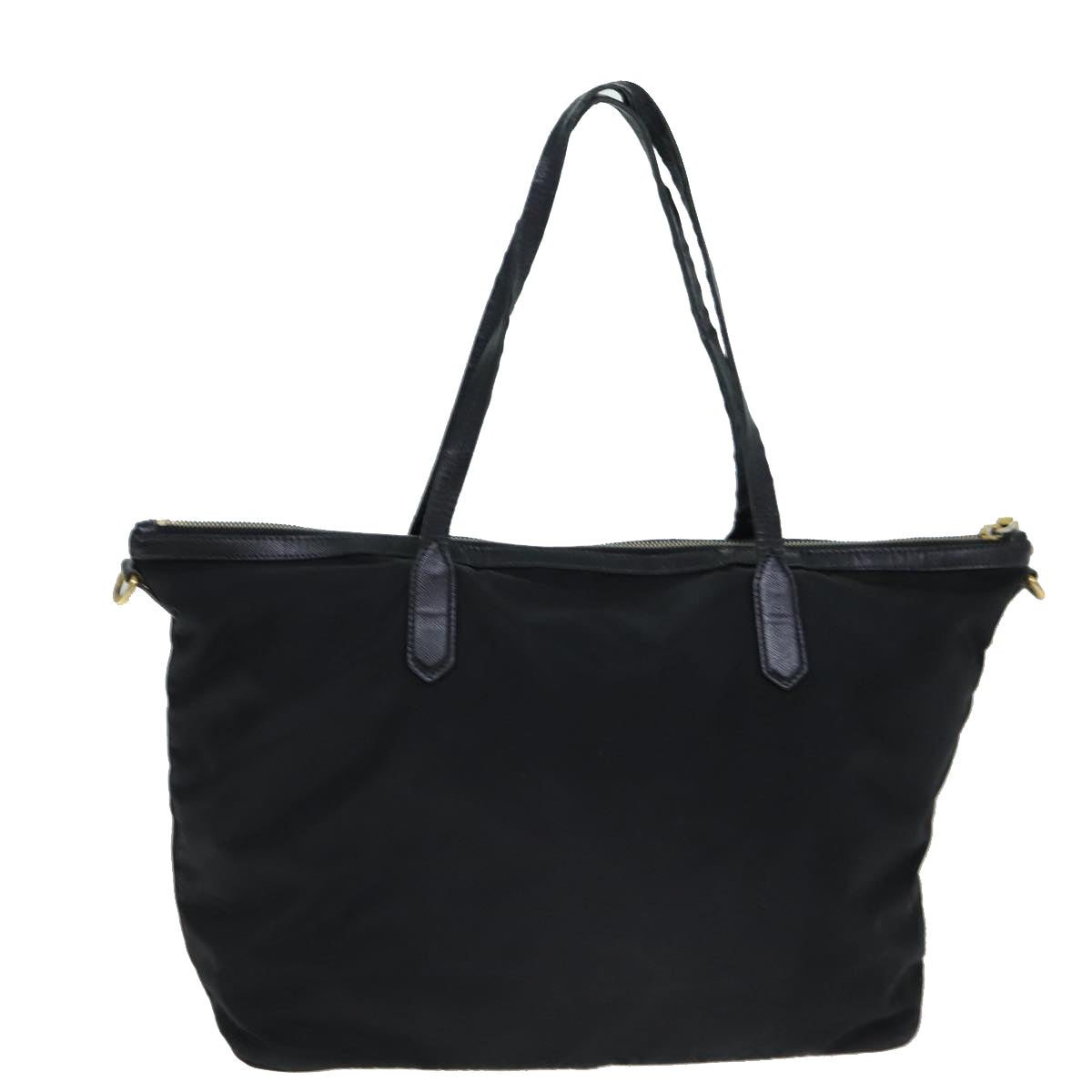 PRADA Tote Bag Nylon Black  79156