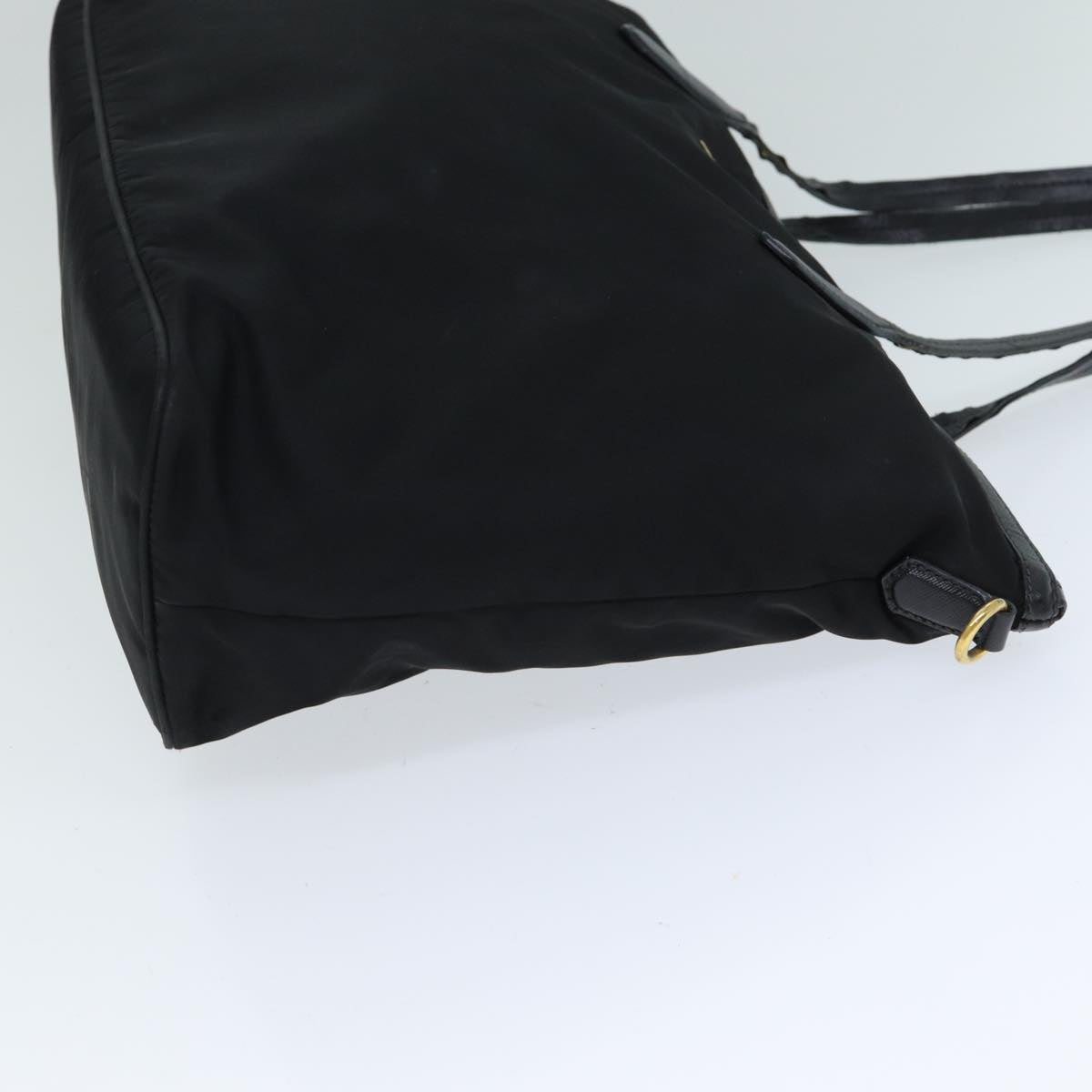 PRADA Tote Bag Nylon Black  79156