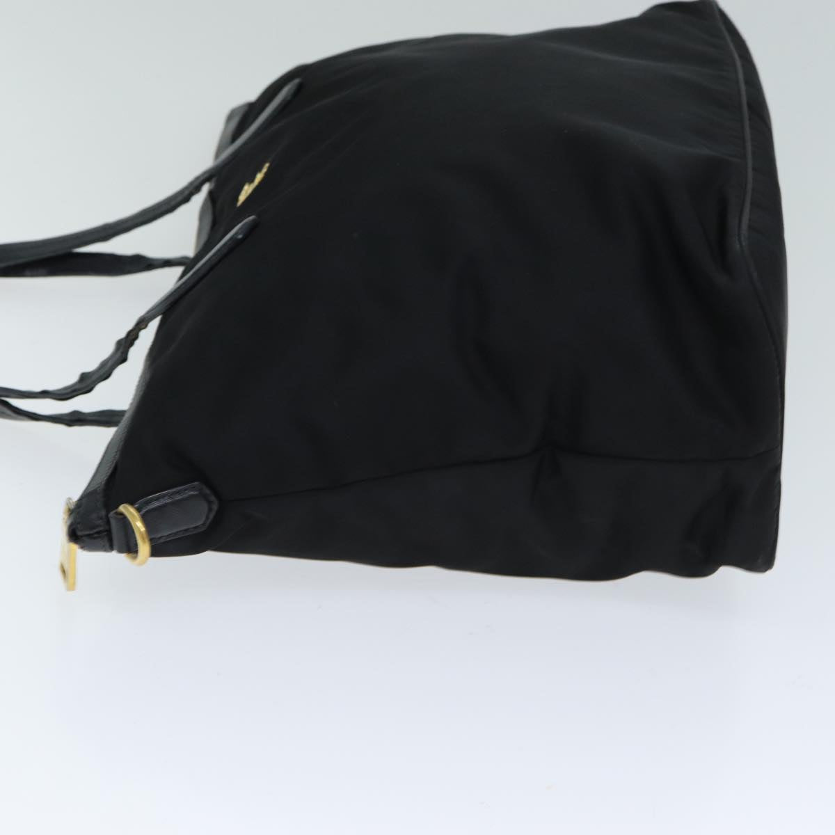 PRADA Tote Bag Nylon Black  79156
