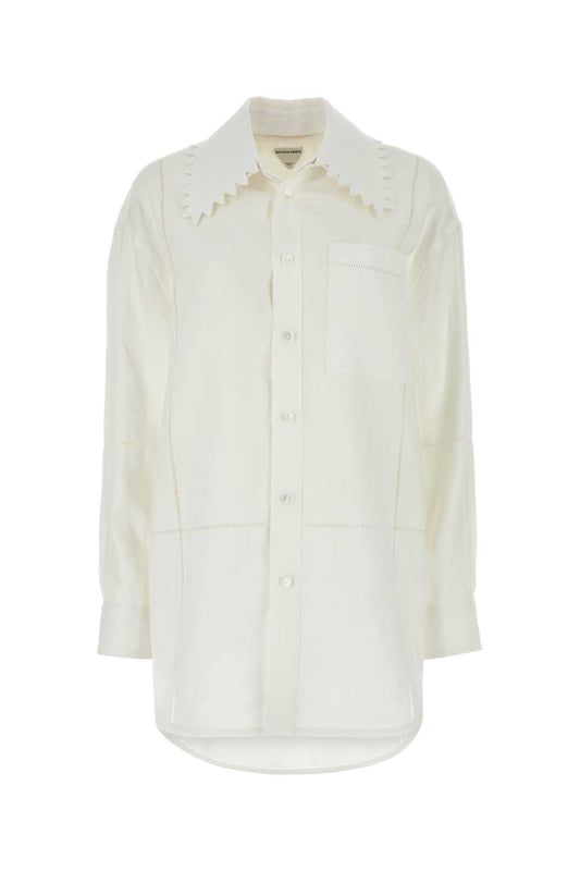 BOTTEGA VENETA Linen Shirt for Women - SS24 Collection