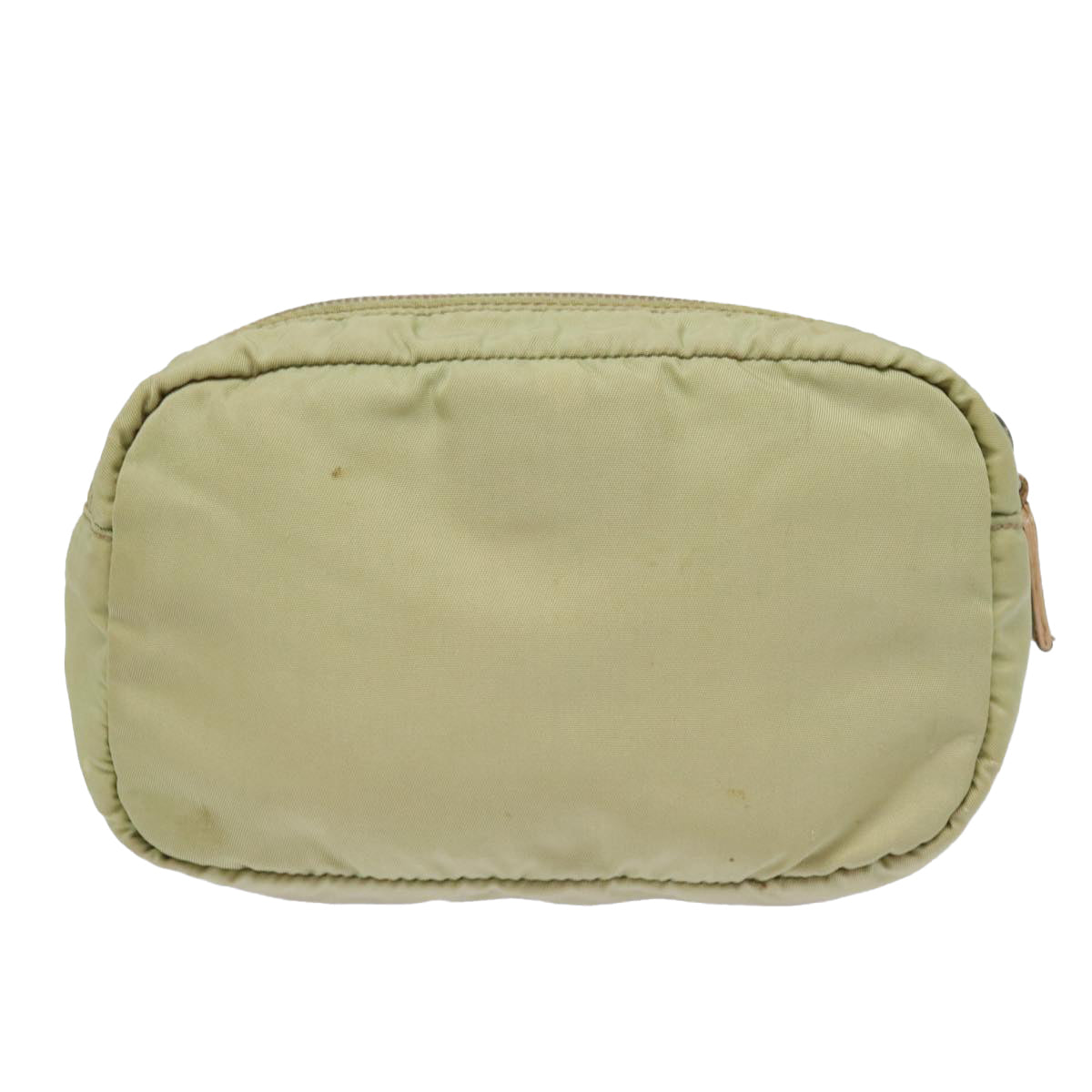 PRADA Pouch Nylon Beige  79281