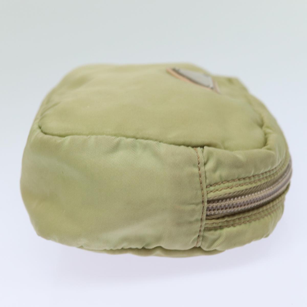 PRADA Pouch Nylon Beige  79281