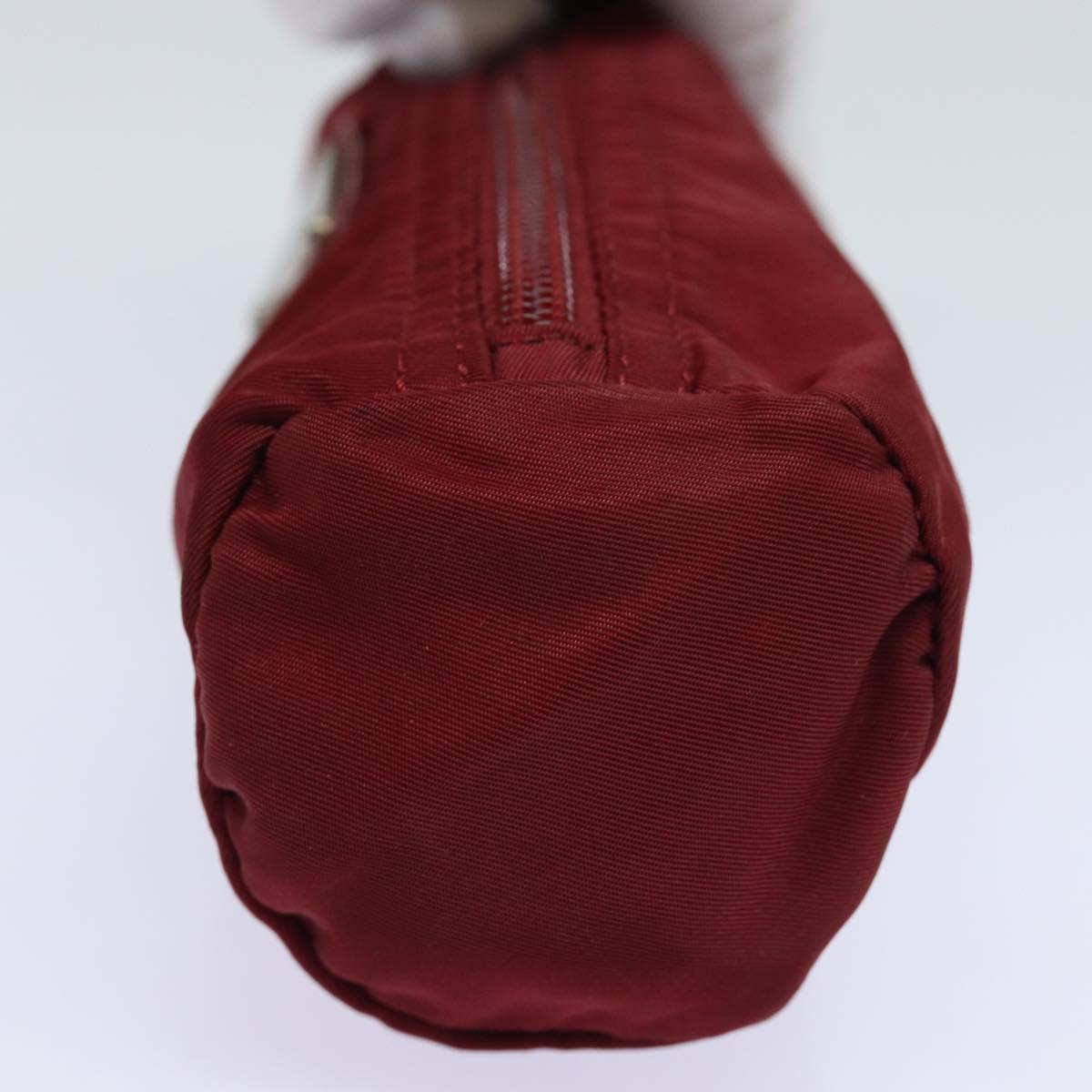 PRADA Pouch Nylon Red  79282