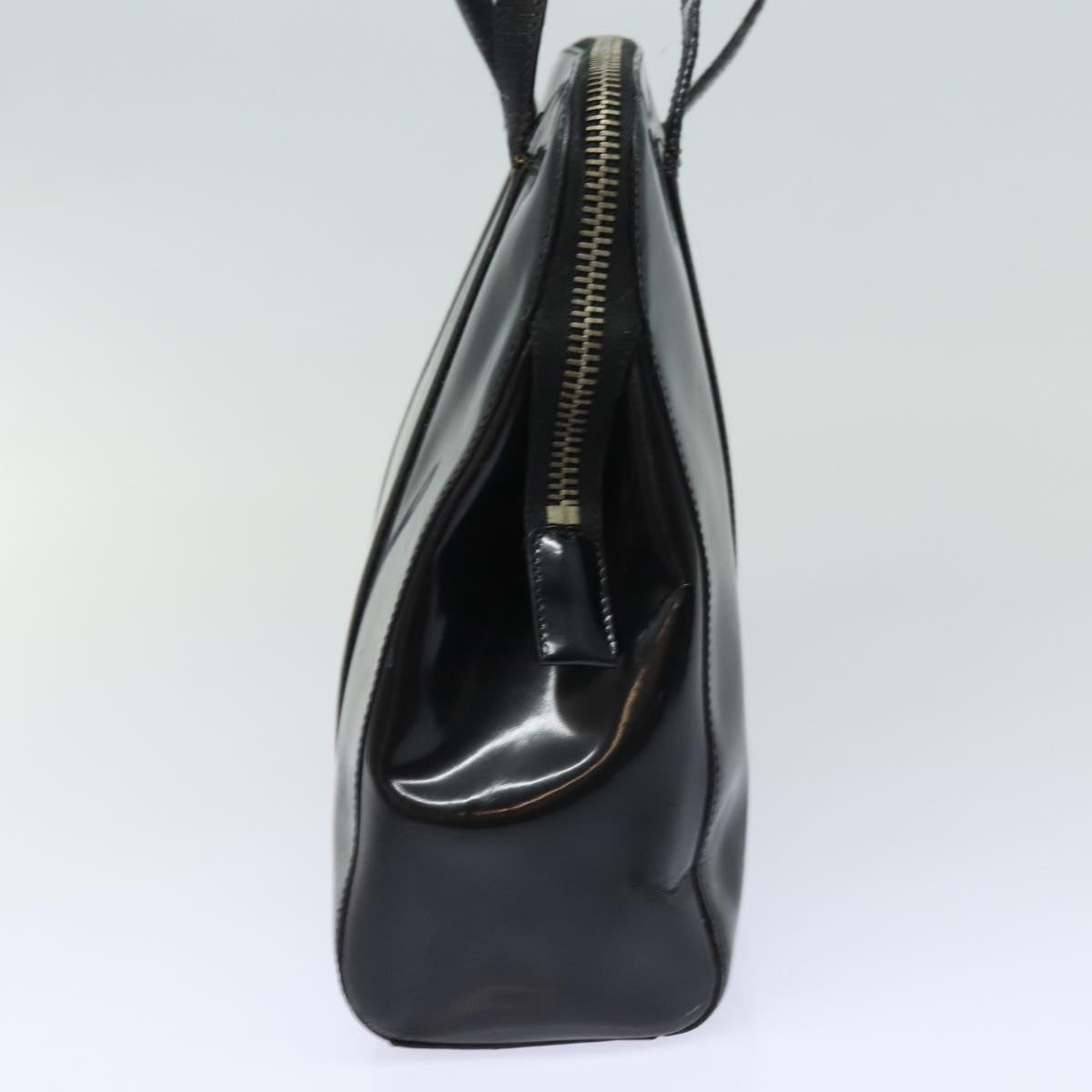 PRADA Tote Bag Enamel Black  79302