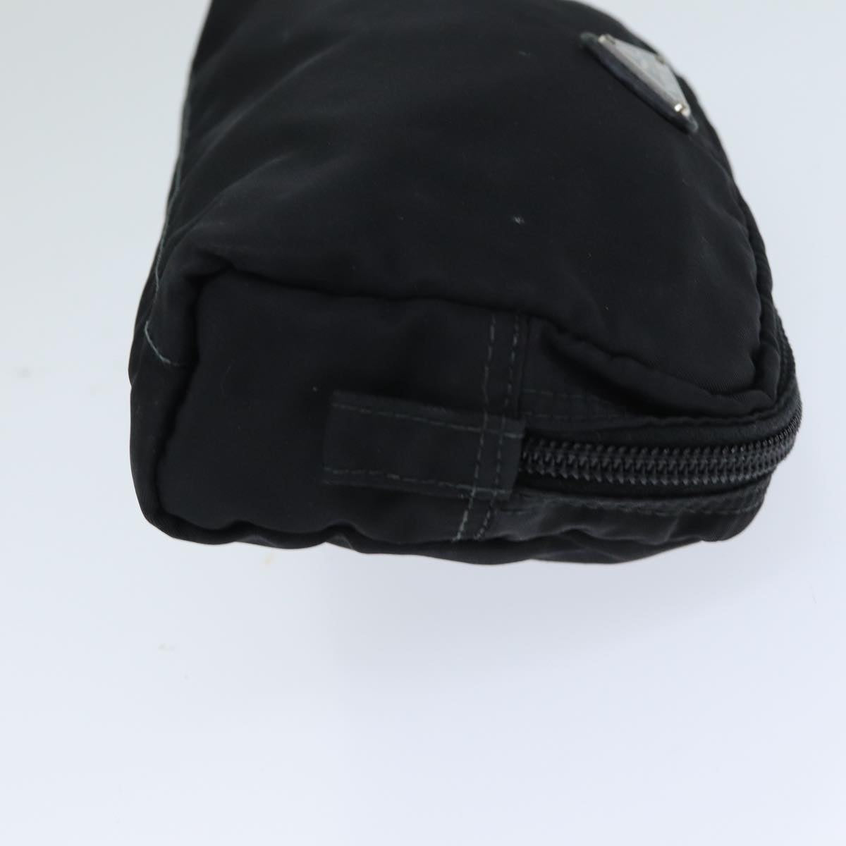 PRADA Pouch Nylon Black  79313