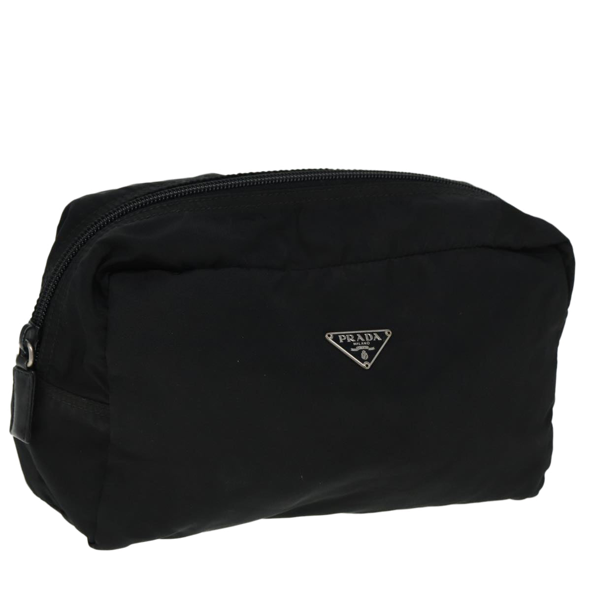 PRADA Pouch Nylon Black  79315