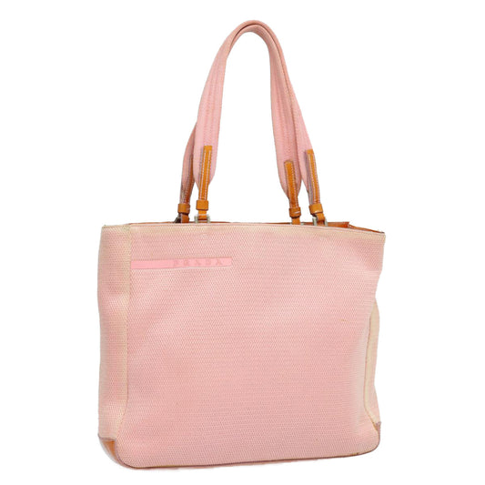 PRADA Tote Bag Nylon Pink  79326