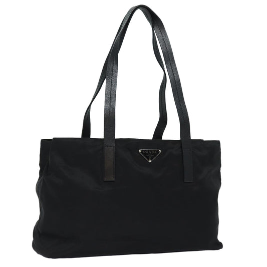 PRADA Tote Bag Nylon Black  79362