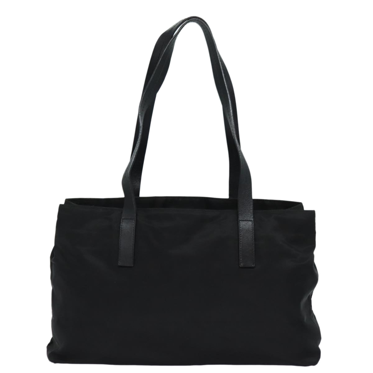 PRADA Tote Bag Nylon Black  79362