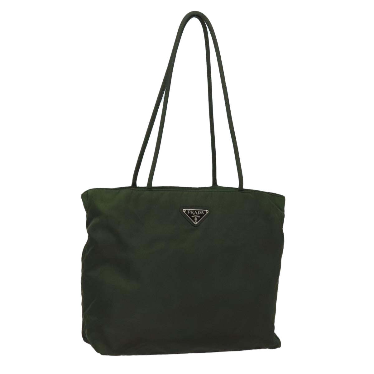 PRADA Tote Bag Nylon Khaki  79365