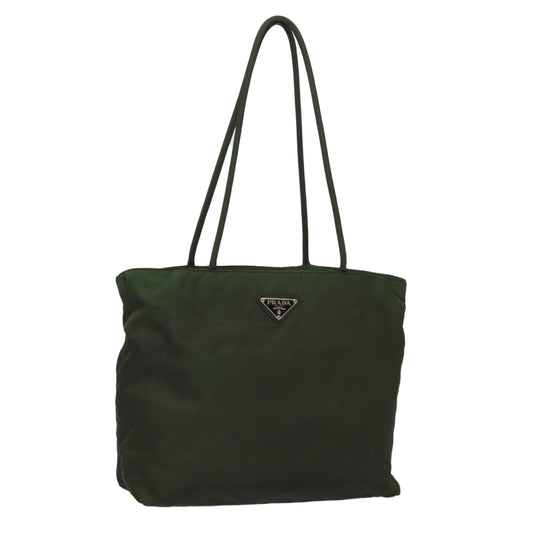 PRADA Tote Bag Nylon Khaki  79365