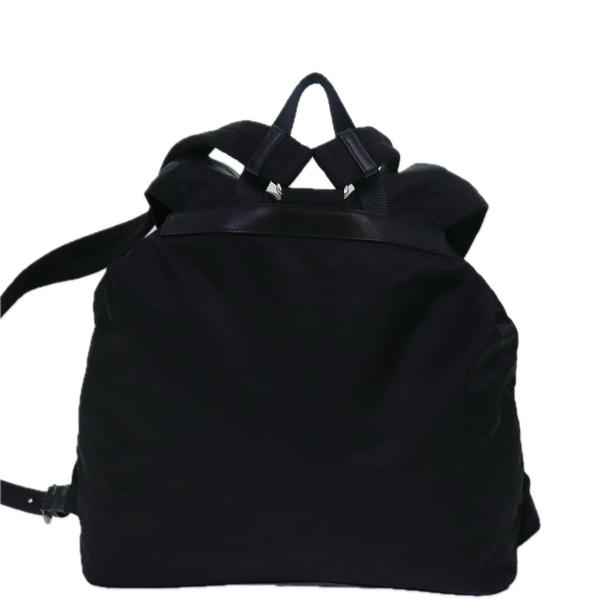 PRADA Backpack Nylon Black  79370