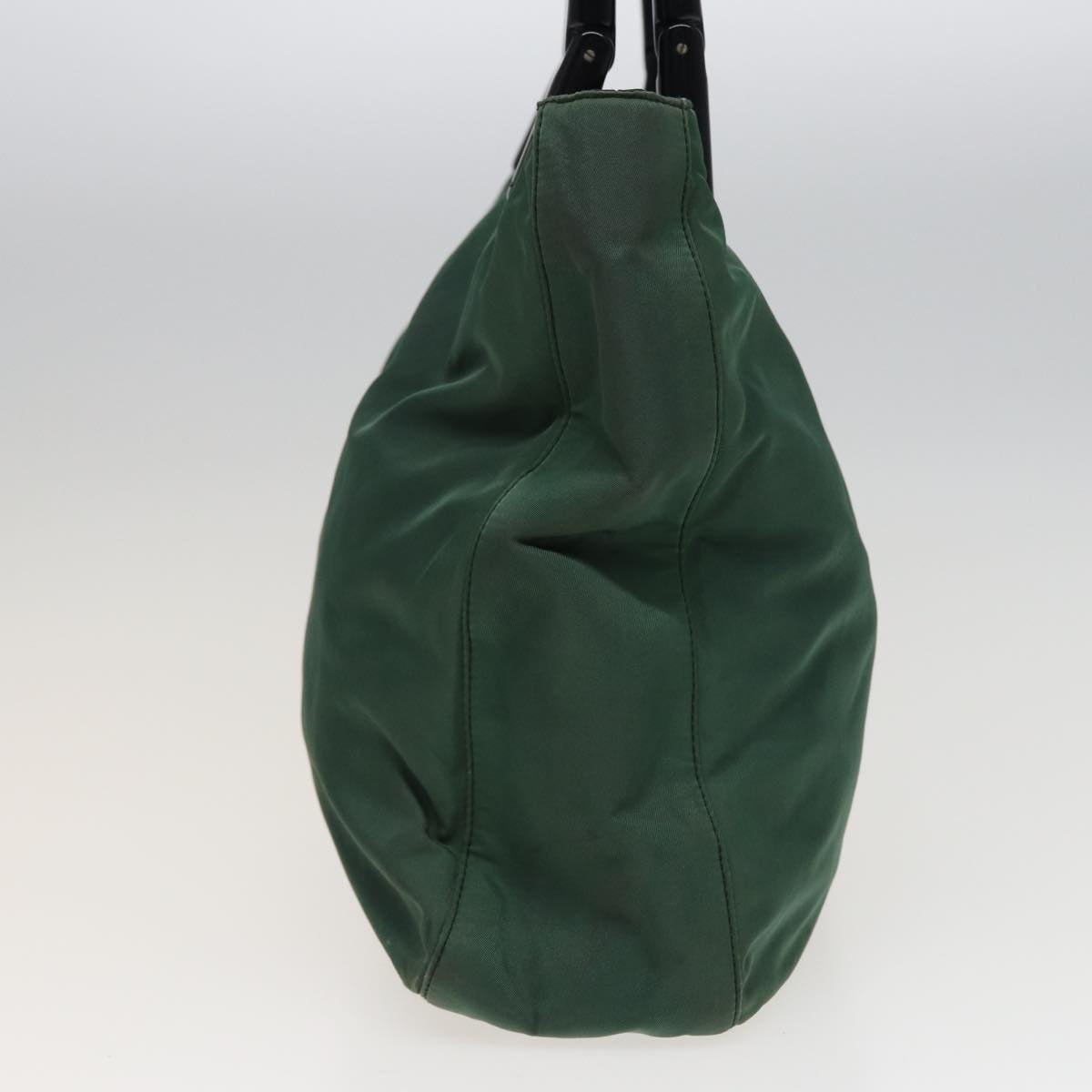 PRADA Hand Bag Nylon Green  79405