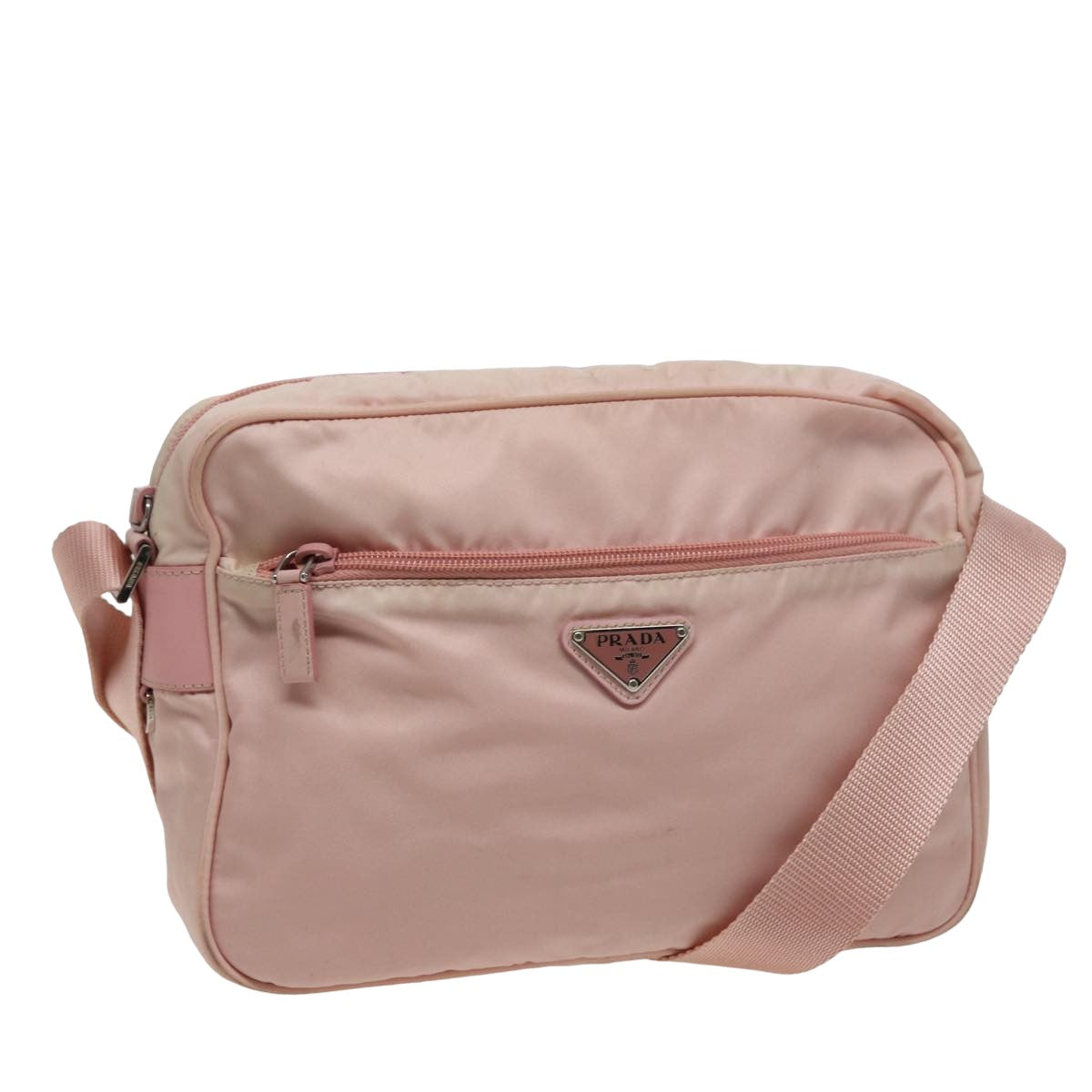 PRADA Shoulder Bag Nylon Pink  79408
