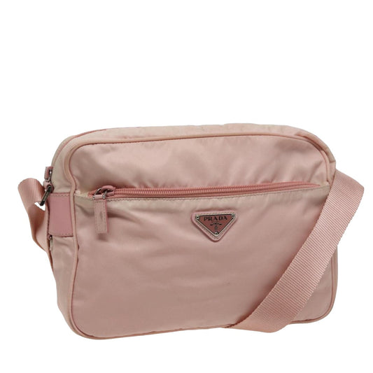 PRADA Shoulder Bag Nylon Pink  79408