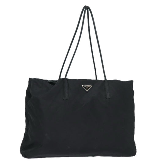 PRADA Tote Bag Nylon Black  79431