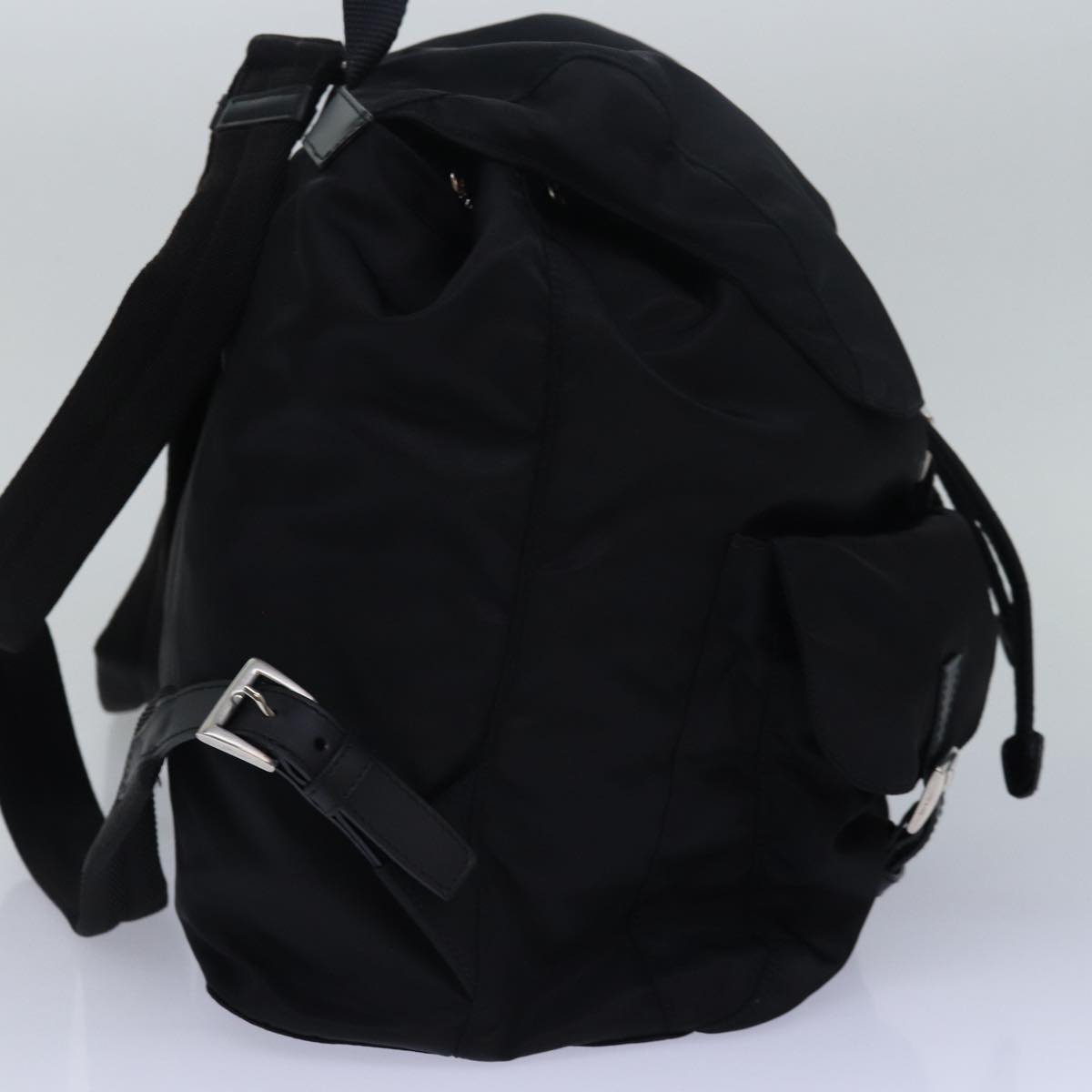 PRADA Backpack Nylon Black  79433A
